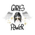 Power Girls with wings and crown.